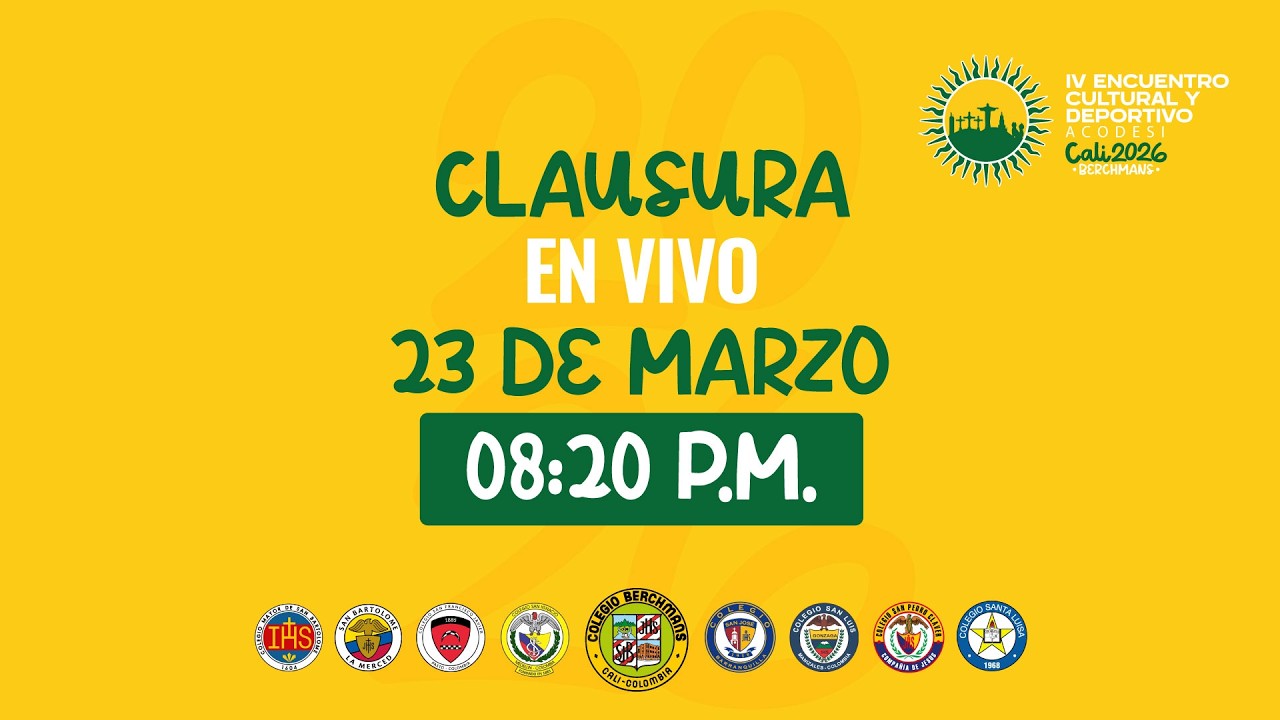 Clausura IV Encuentro Cultural y Deportivo Acodesi