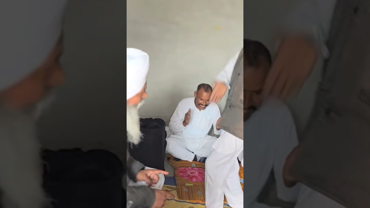 बाबा जी गेबीपुर मे संगत को नचाते हुवे जी