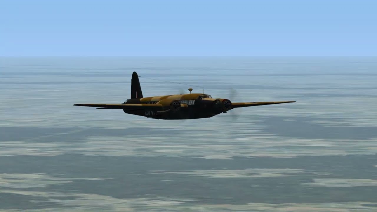 Landing the Vickers Wellington MK 1C at RAF Lyneham