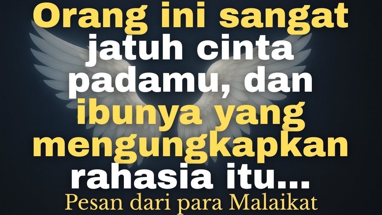 Orang ini sangat jatuh cinta padamu, dan ibunya yang mengungkapkan rahasia itu...