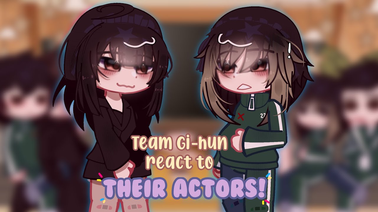 2x speed! // Team Gi-hun react to their actors