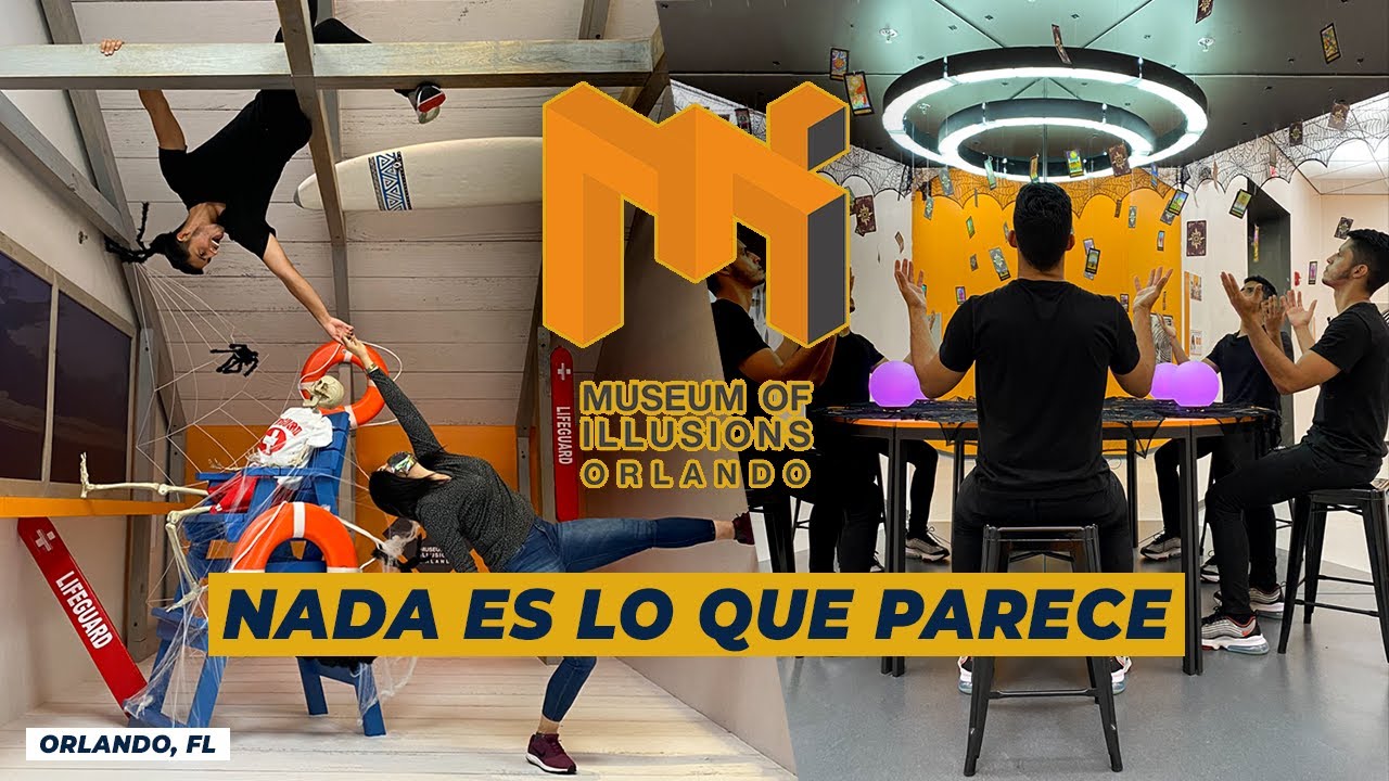 Así es el MUSEO de LAS ILUSIONES en Orlando, Florida (ICON PARK)