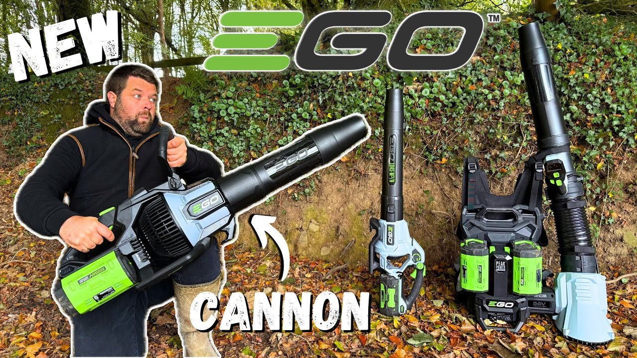 Монстр EGO Cannon! Обзор новых воздуходувок EGO