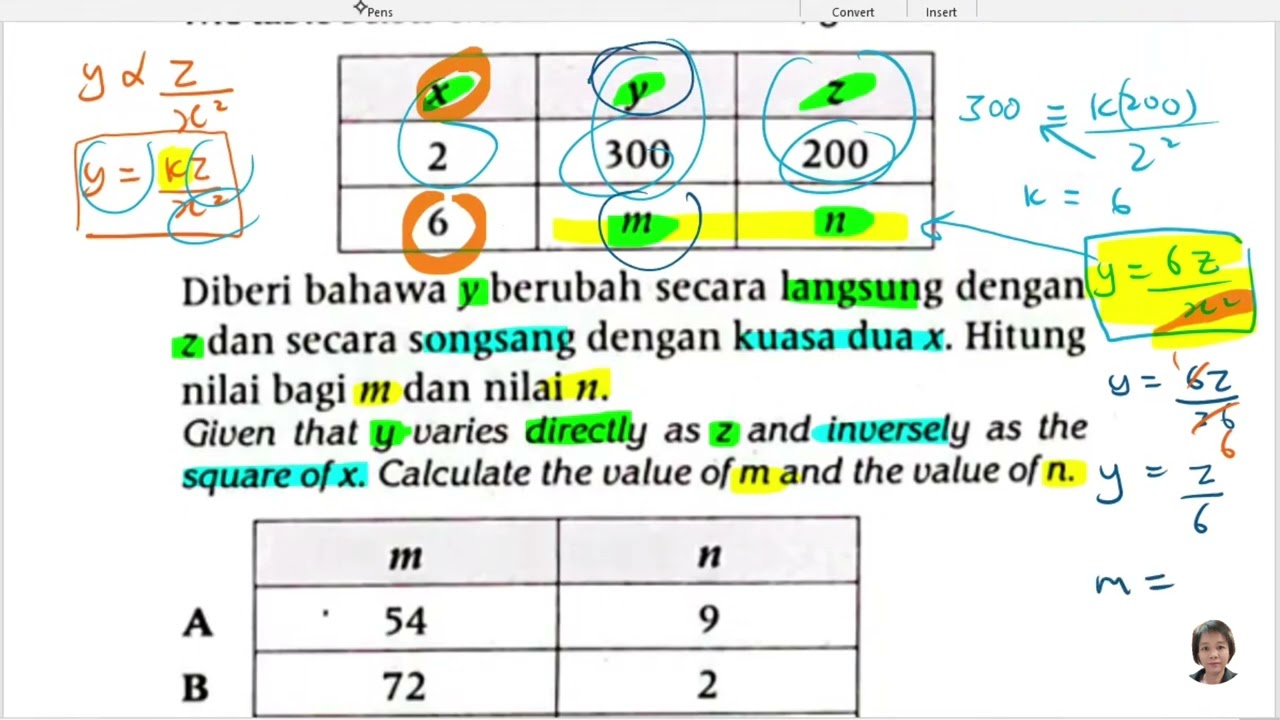 Pelangi | T5 Bab 1: Ubahan |Variation | pg 18 Soalan 11 |DWIBAHASA |华语讲解（step-by-step）