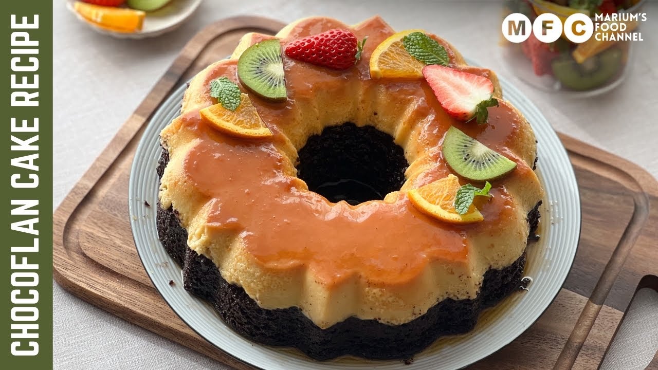 Chocoflan Cake  Recipe