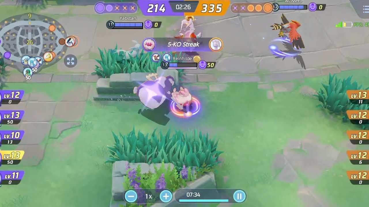 Pokémon UNITE Comeback
