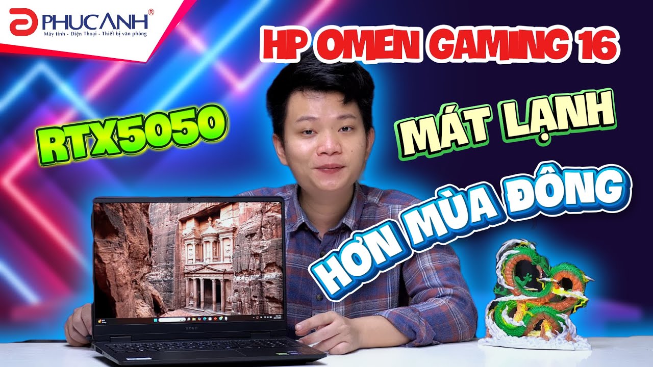 Mẫu Laptop N&agrave;y C&ograve;n Lạnh Hơn Cả M&ugrave;a Đ&ocirc;ng H&agrave; Nội !!! Đ&aacute;nh Gi&aacute; HP Omen Gaming 16-AM0180TX BX8Y6PA