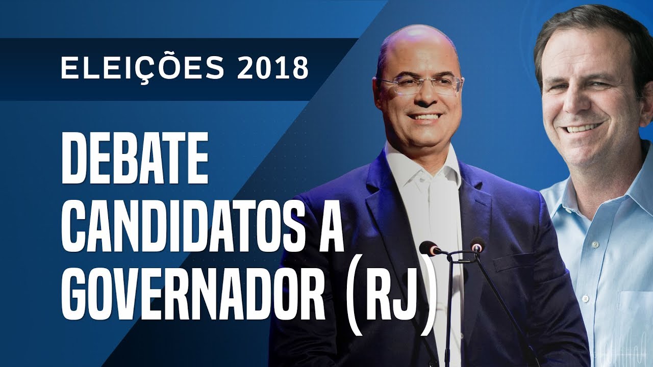 DEBATE RJ - WILSON WITZEL E EDUARDO PAES | UOL/FOLHA/SBT