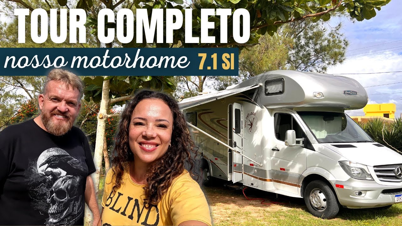 TOUR COMPLETO EM NOSSO MOTORHOME @SantoInácioMotorhomes 7.1 SI