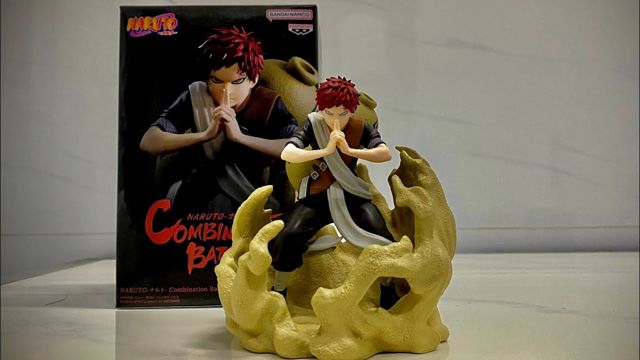 UNBOXING : Mô hình Gaara - Combination Batte Figure
