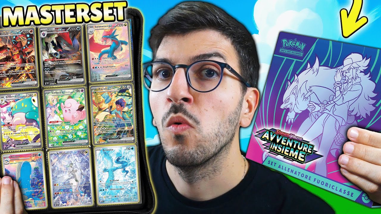 INIZIO L'ALBUM MASTERSET di AVVENTURE INSIEME - Carte Pokemon