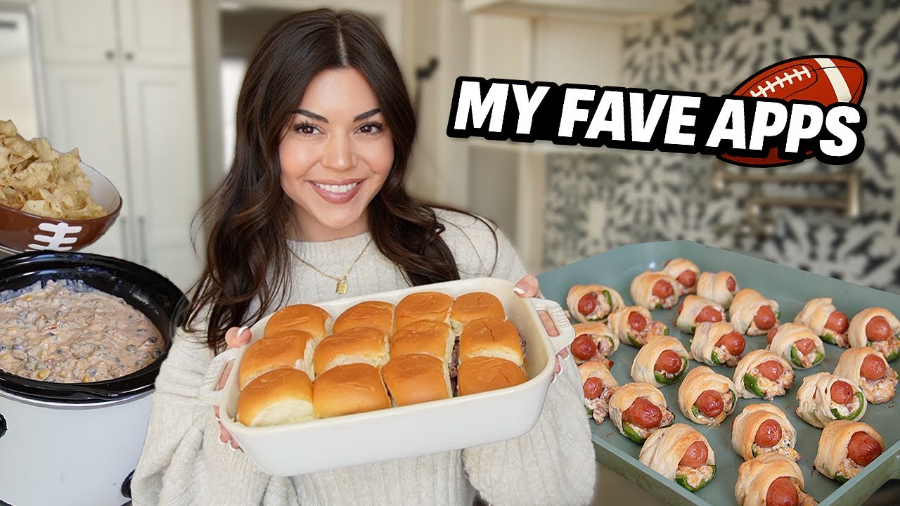 Making My Favorite Super Bowl Recipes for Game Day 🏈