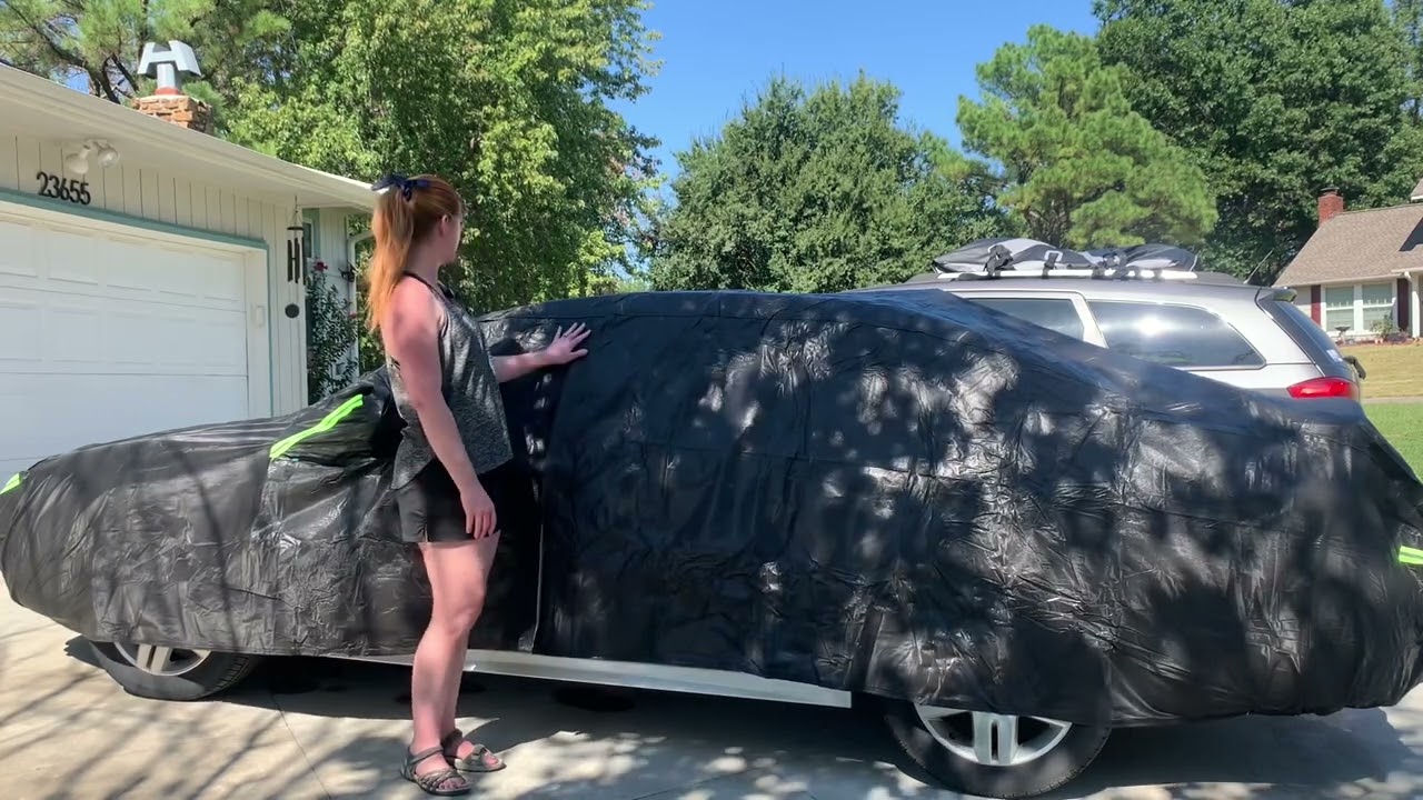 Sailnovo car cover review and demo by Sara