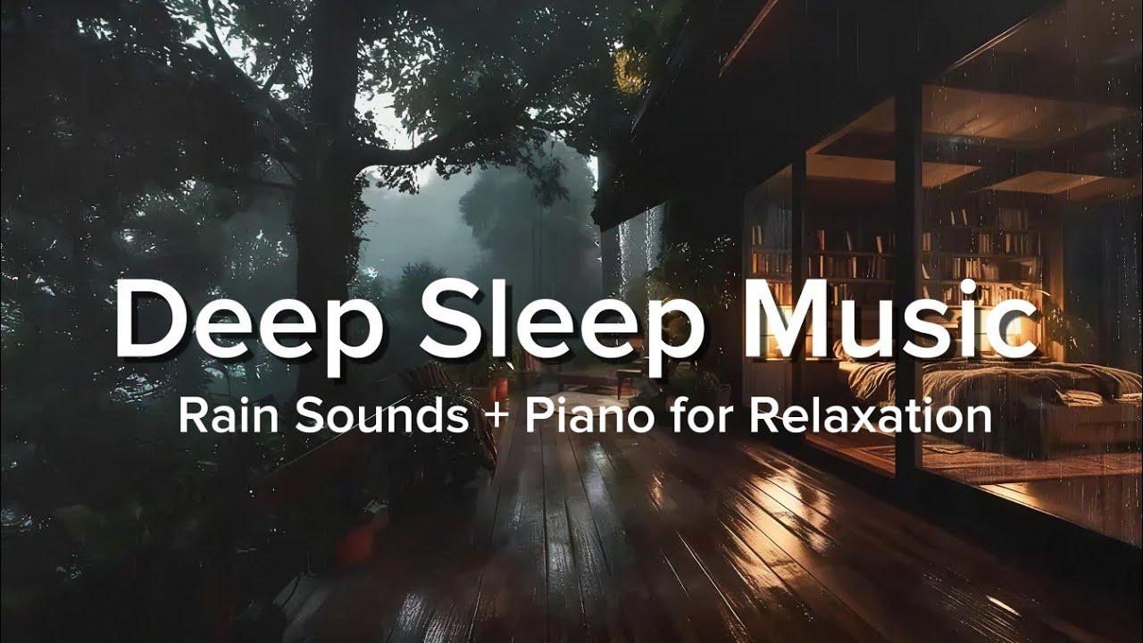 Fall Asleep in Minutes - Deep Sleep Music + Insomnia Relief | Rain Sounds for Stress & Anxiety