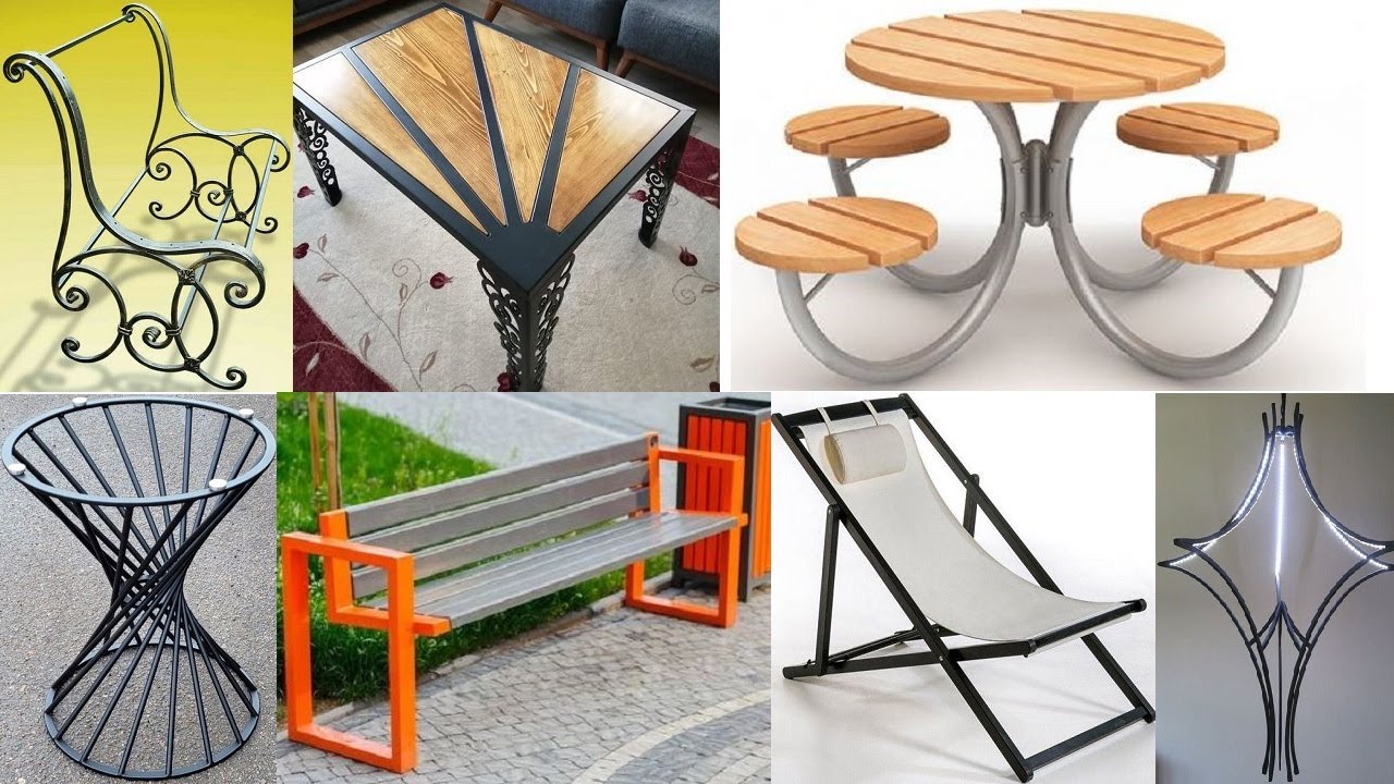 Metal furniture design ideas that you can make to sell and generate income