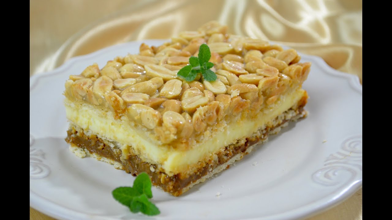 Ciasto Snickers bez pieczenia - Jak zrobić - [Smakowite Dania]