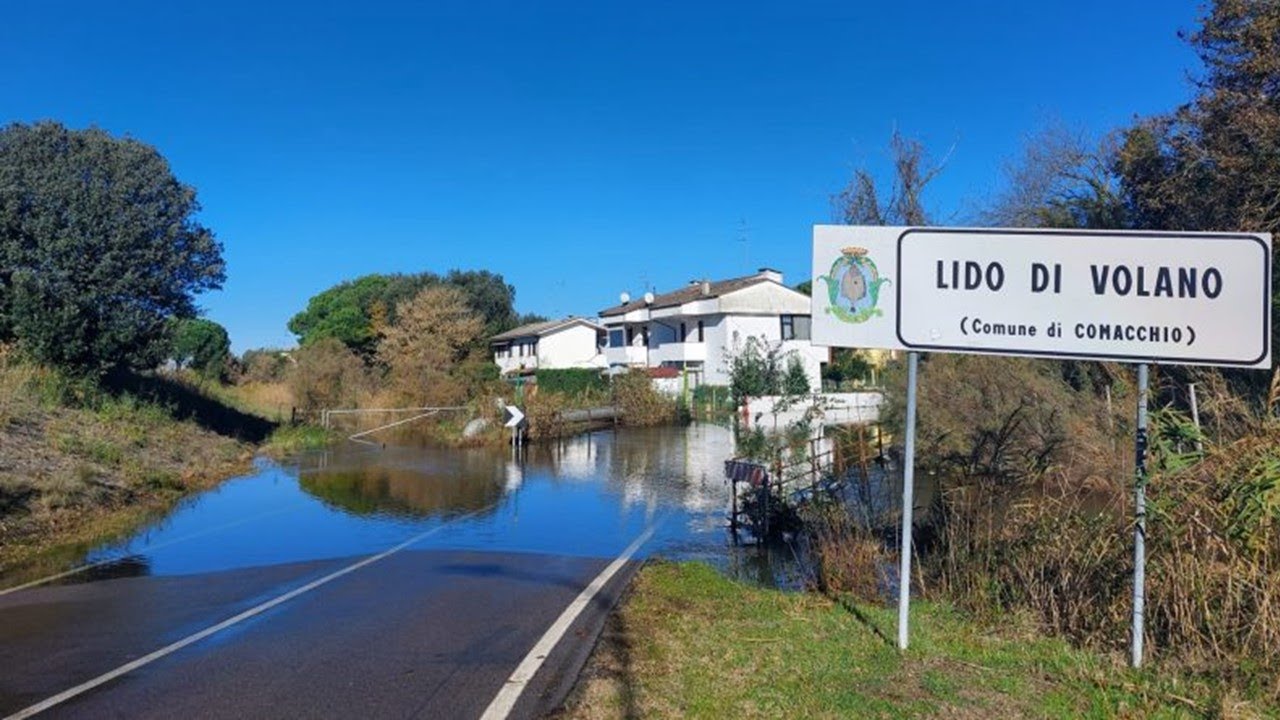 Lido di Volano allagato - 22 Novembre 2022