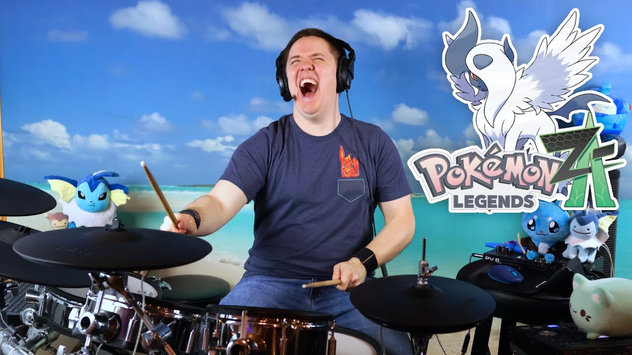 Rogue Mega Battle Music Pokémon Legends: Z-A Destroyed Me On Drums!