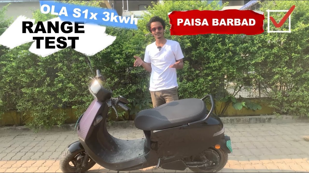 Ola S1x 3kwh Real life Range Test | 100% To 0% | Oye Mafia