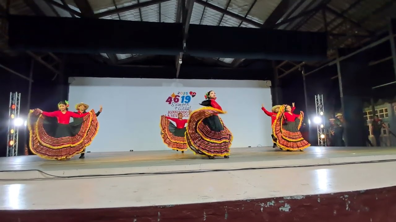 Ballet Folklórico Artenahualt  ♥️🖤Mix Revolución Sandinista 🖤♥️