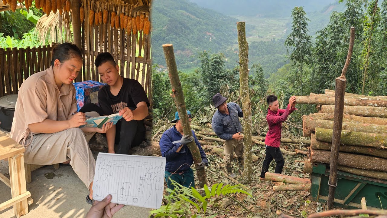 Full video of 200 days of survival, earning a living, and trading of a poor boy.
