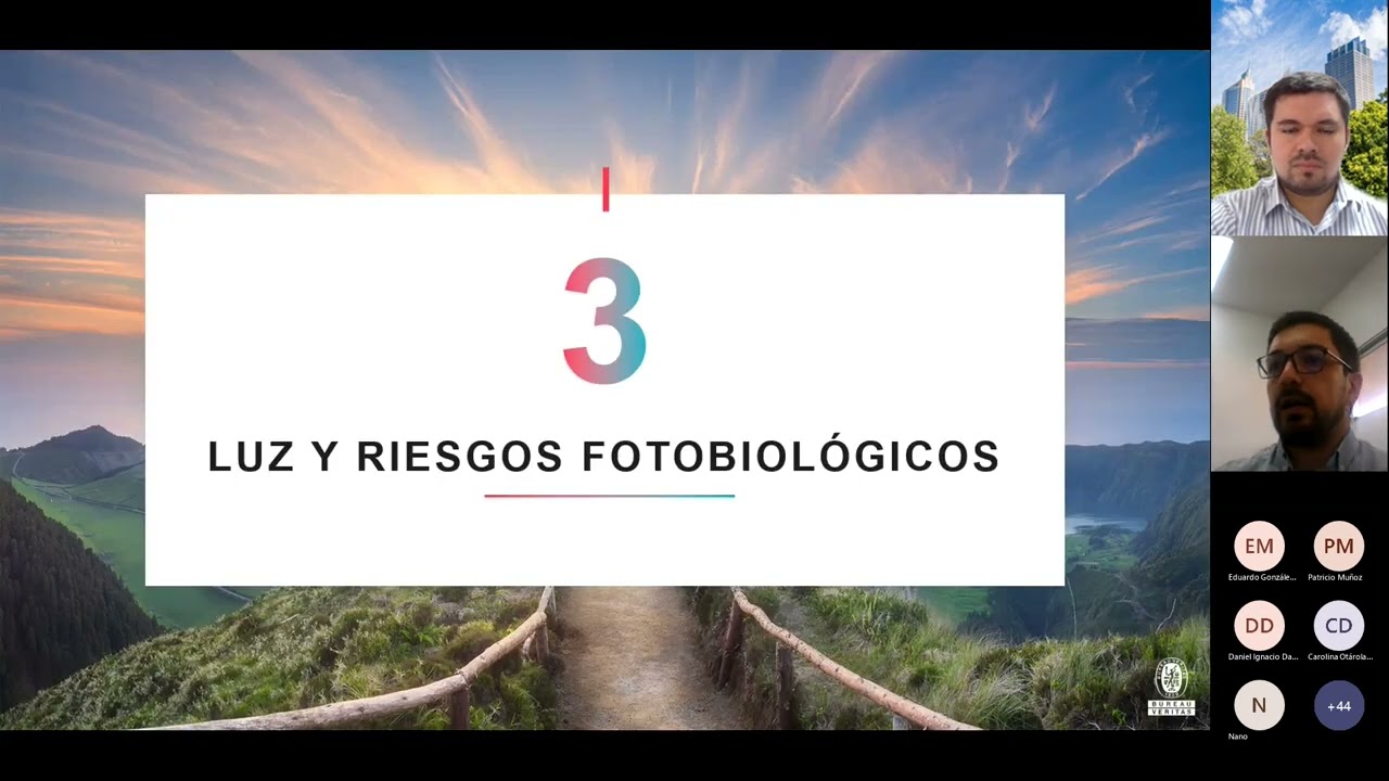 Webinar Bureau Veritas División PCA: Seguridad Fotobiológica