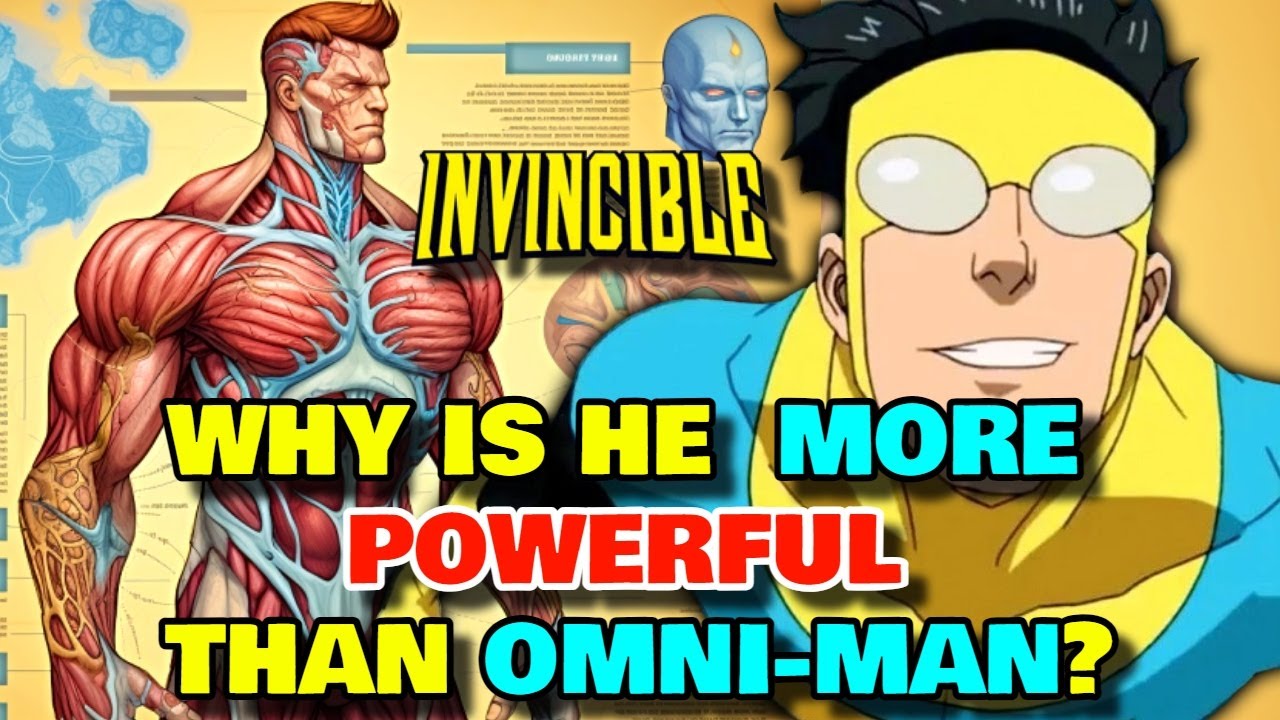 Mark Grayson Anatomy Explored - What Makes Him More Power Than His Own Father Omni-Man? & More!