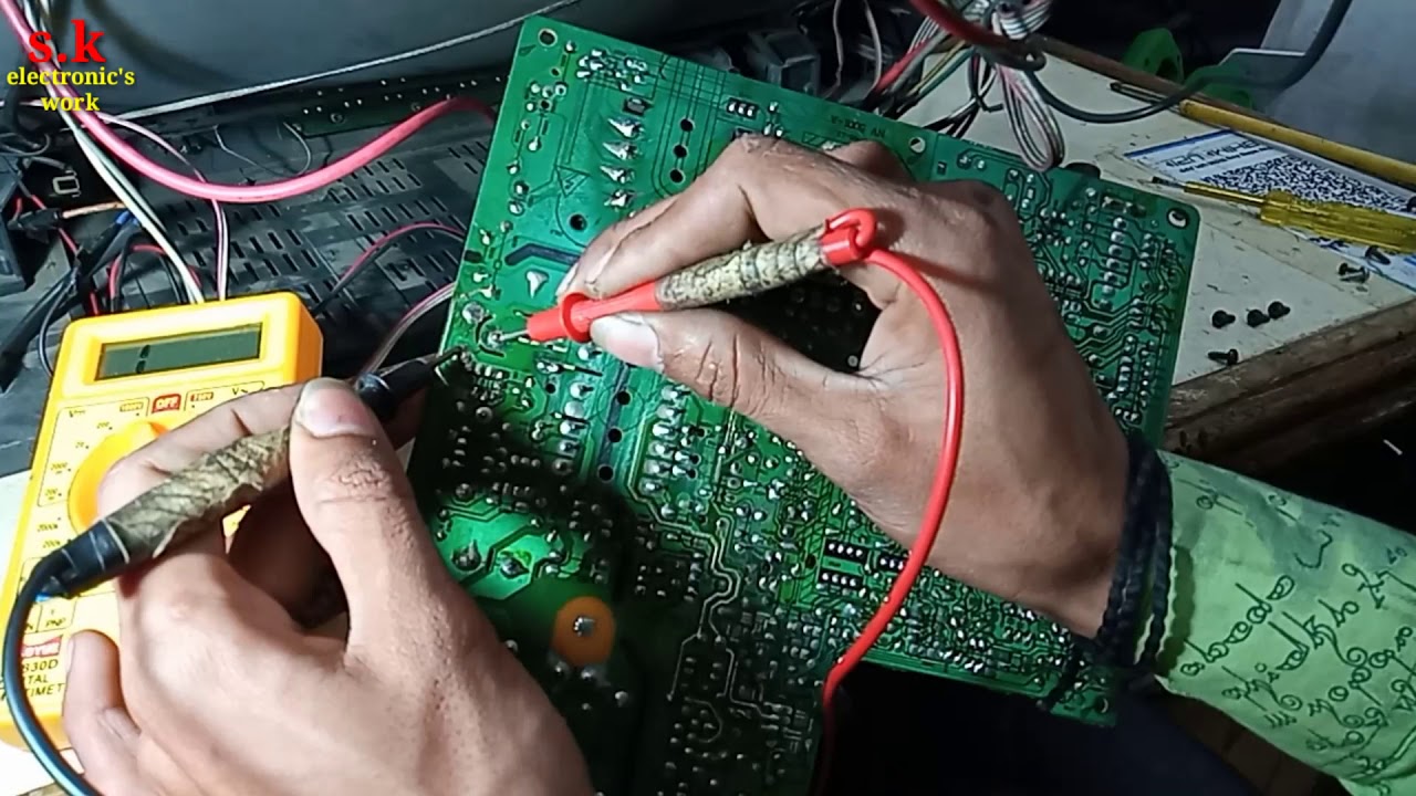 Videocon Color TV Full Dead Repair| s.k Electronic's Work 1 March , 2020