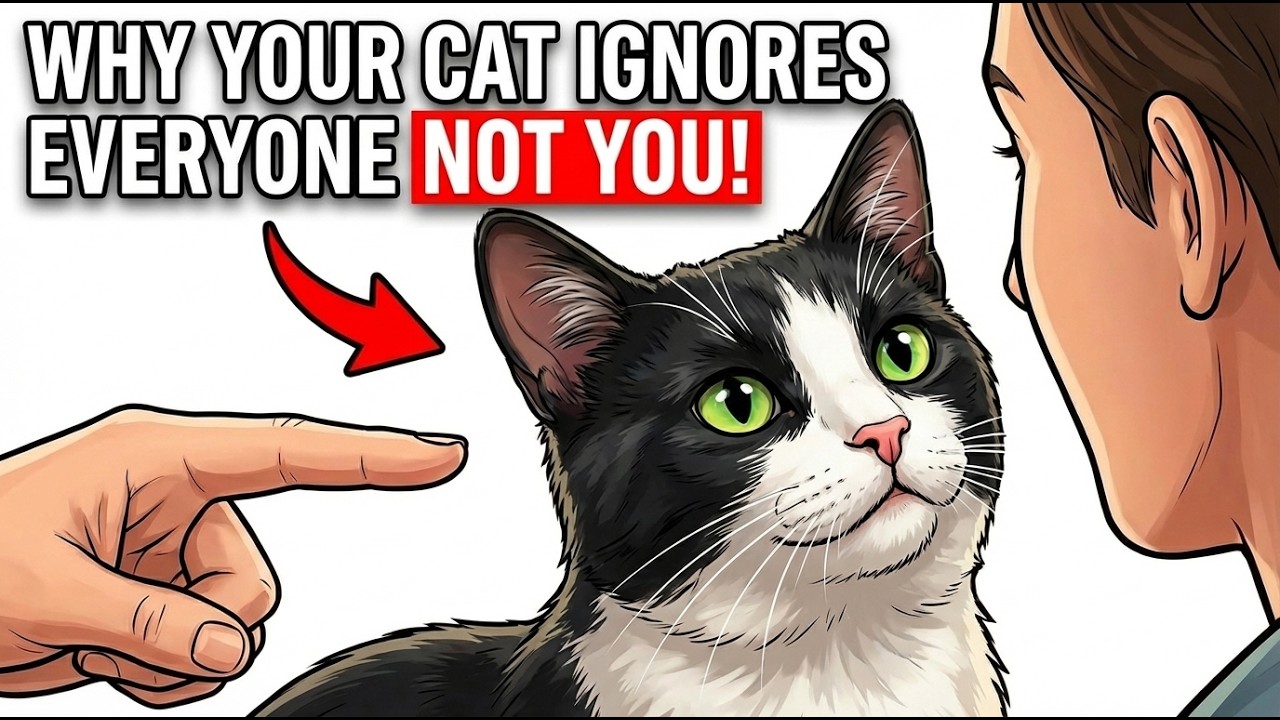 Why Do Cats Choose ONE Person — And Ignore Everyone?