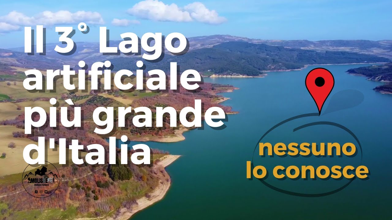 Tra i laghi più grandi d'Italia, Lago di Occhito, alla scoperta del #Molise e del tartufo bianchetto