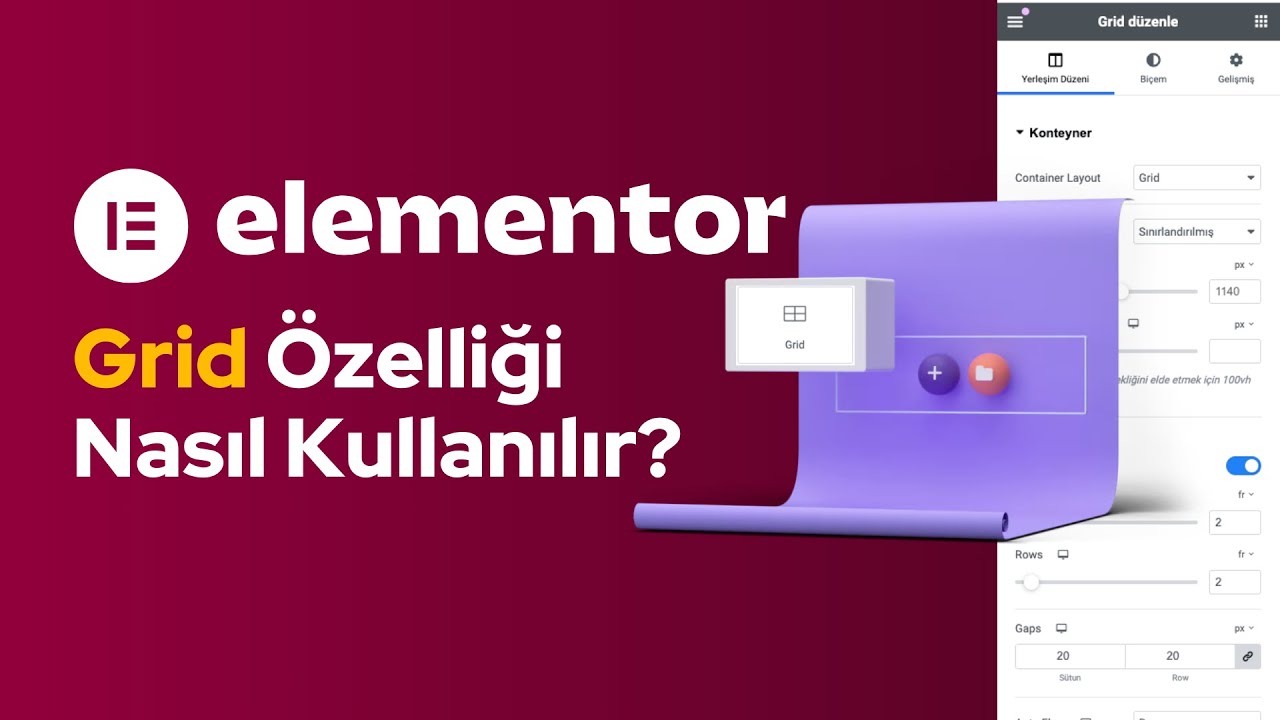 Elementor'&uuml;n Pratik Yeni &Ouml;zelliği: Grid Nedir, Nasıl Kullanılır?