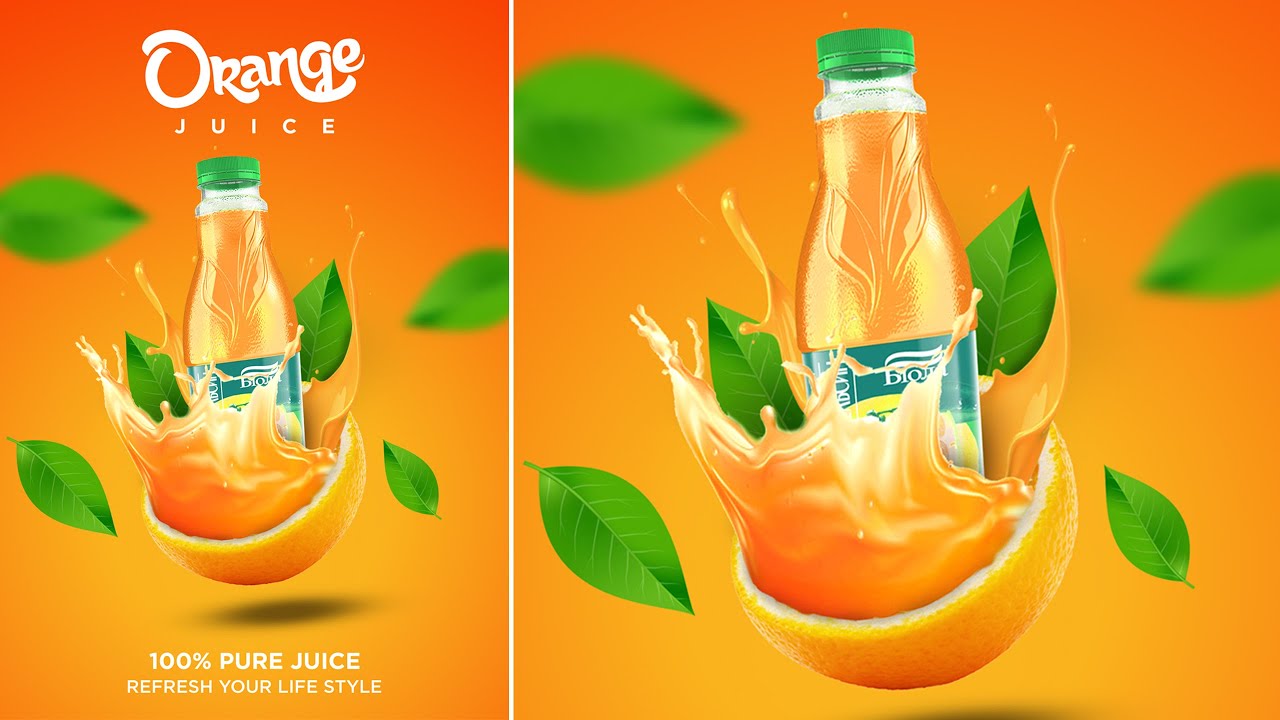 Photoshop Tutorial - Advertising Poster Design