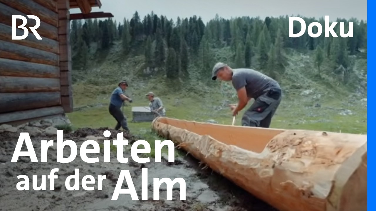 Viehtränke bauen und Schafherde suchen: Hirtenleben im Dachsteingebirge | Unter unserem Himmel | BR