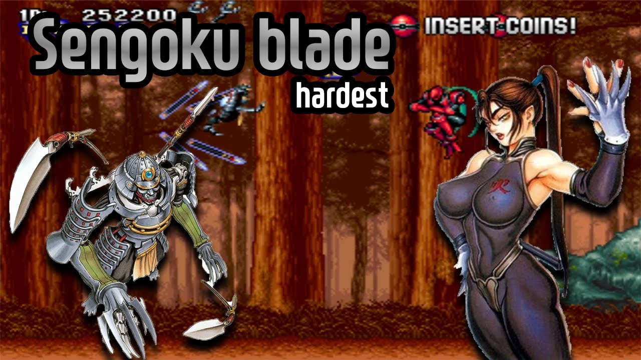 (IWL) Arcade [2] Tengai (sengoku blade) hagane 1cc retro game