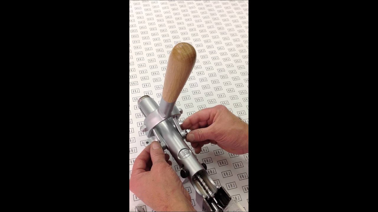 Replacing BOJ wall-mounted corkscrew movement control bolt