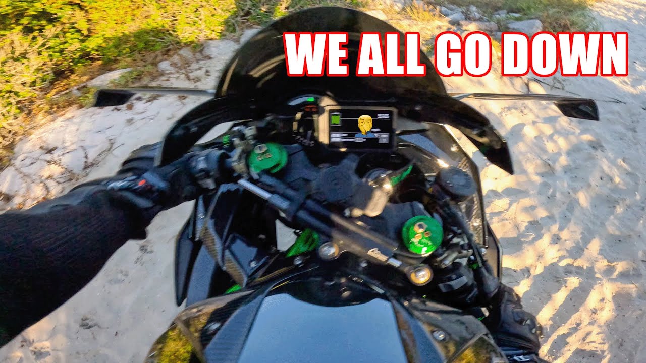 HERE'S WHAT A MOTORCYCLE CRASH FEELS LIKE 😣 | Ninja H2