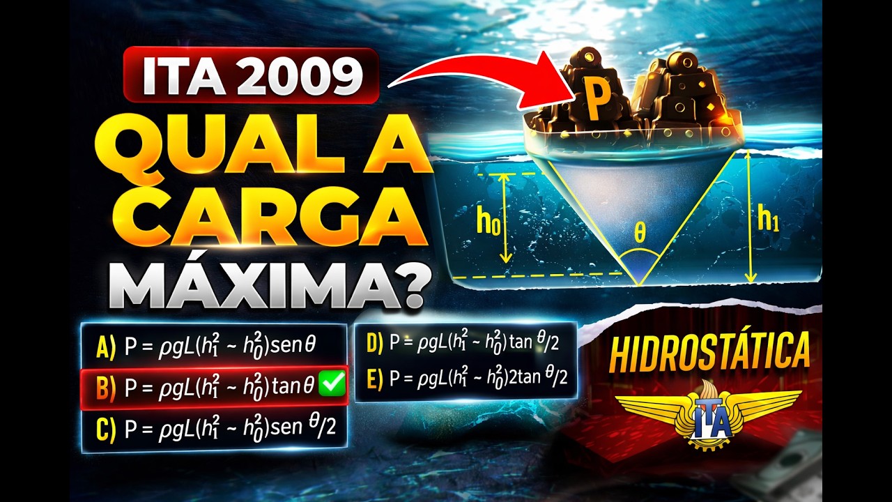 Essa Questão do ITA Não é Para Amadores. Você resolveria??