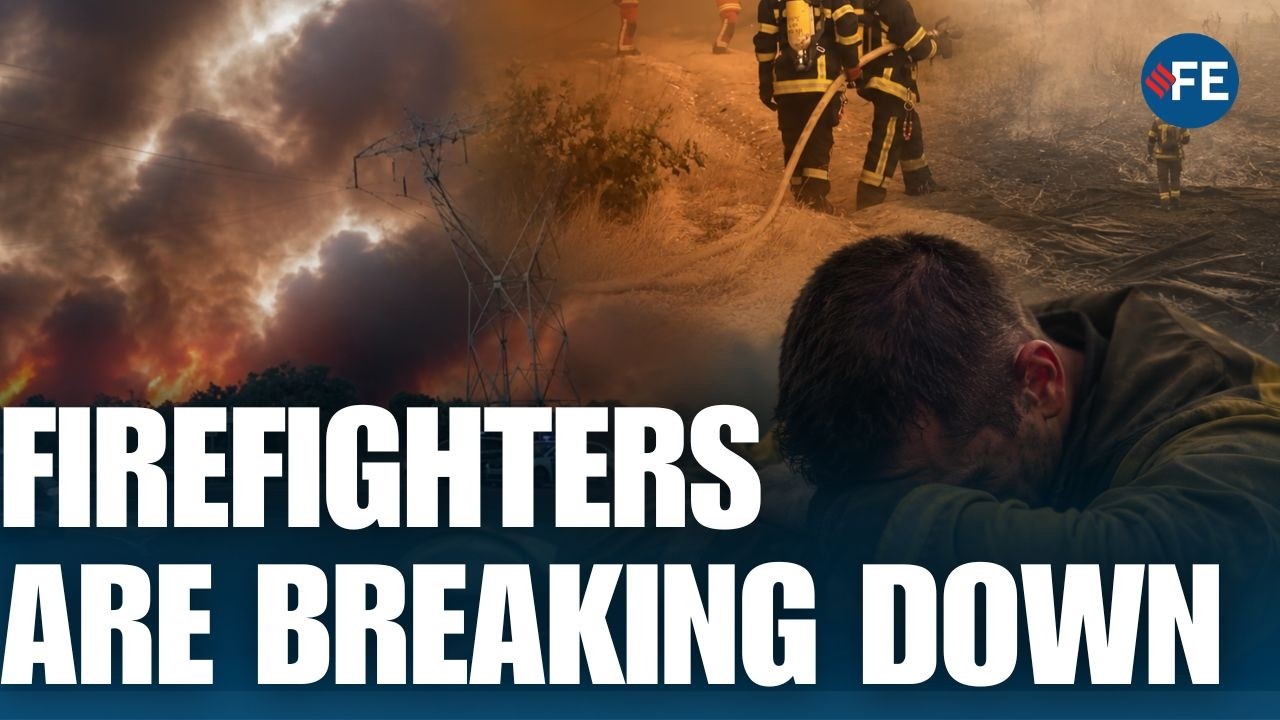 Europe's Wildfire Heroes Are Breaking Down | France & Spain Firefighters Reveal The Hidden Crisis
