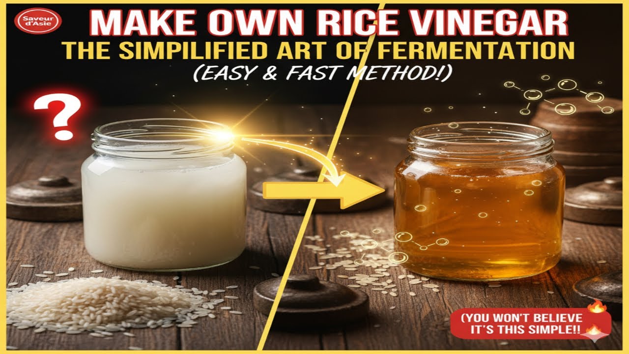 Make Your Own Rice Vinegar: The Simplified Art of Fermentation