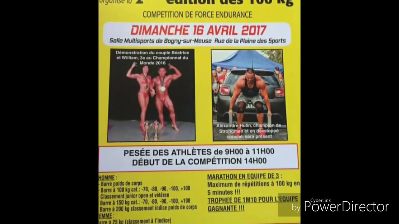 VLOG 100kg de Bogny sur Meuse 150,200kg bench press