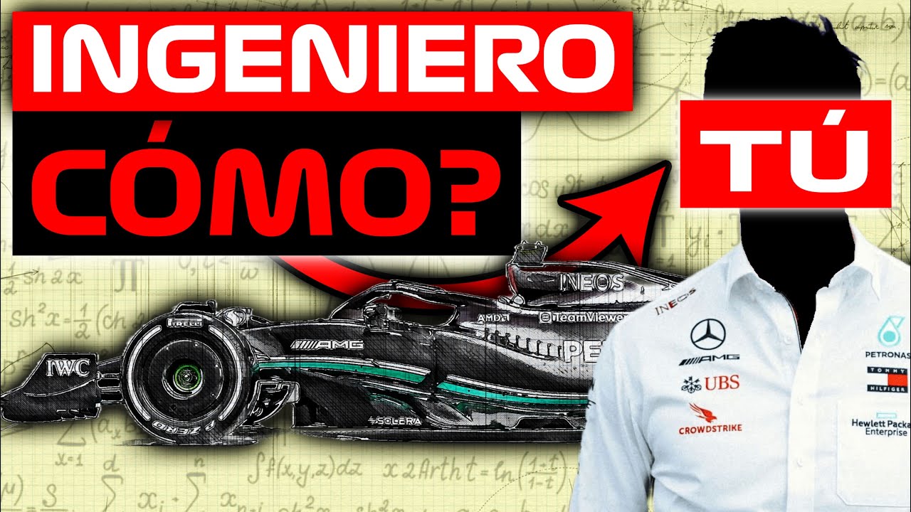 ¿Cómo ser INGENIERO de F1? 💥 CONSIGUE TU SUEÑO de TRABAJAR en la Formula 1 ¿Qué ESTUDIAR? Quién SOY?
