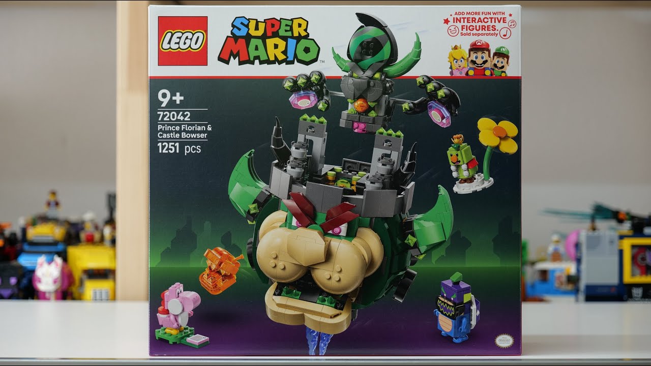 LEGO Super Mario 72042 Принц Флориан и замок Боузер Скоростная сборка