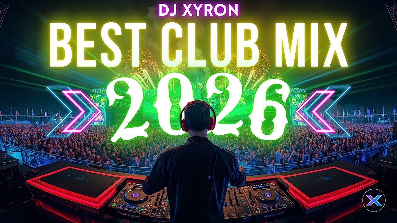 Musik Party-Mix 2026 #24 🎇 DJ Clubmusik Disco-Megamix 💥 Die besten Remixe & Tanzhits 2025
