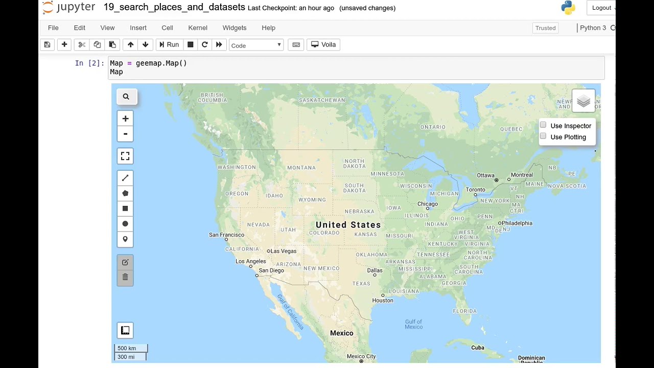 geemap - key features