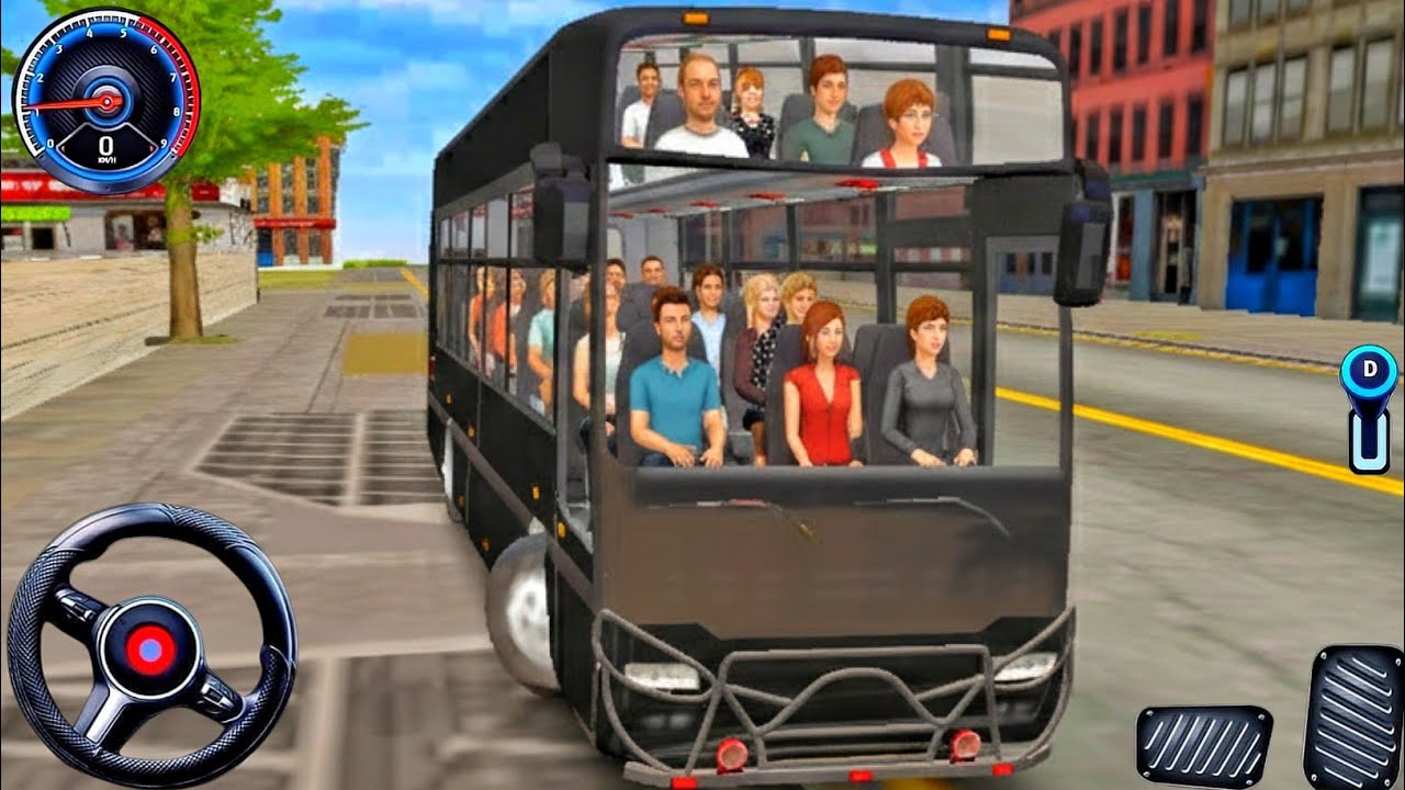 Uphill Offroad Bus Simulator 3D - City Coach Bus Simulator Game 2026 - Andriod Gameplay