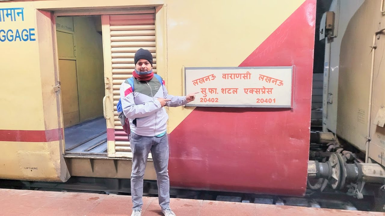 complete #train Journey in #lucknow #varanasi  SF Shuttle Express II 20402 Shuttle (varuna) Express