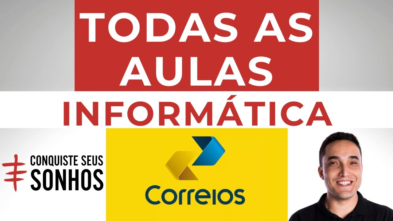 TODAS AS AULAS - INFORM&Aacute;TICA - CARTEIRO 2024 - CORREIOS - IBFC