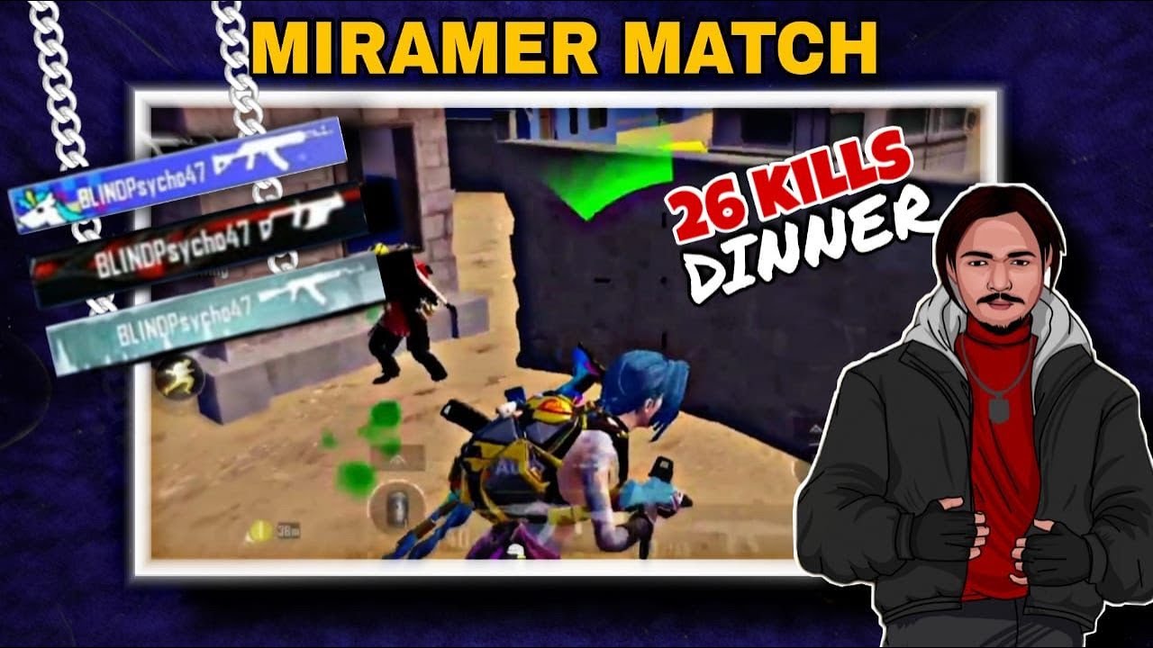 26 kills in Miramer Scrims | Blind Psycho
