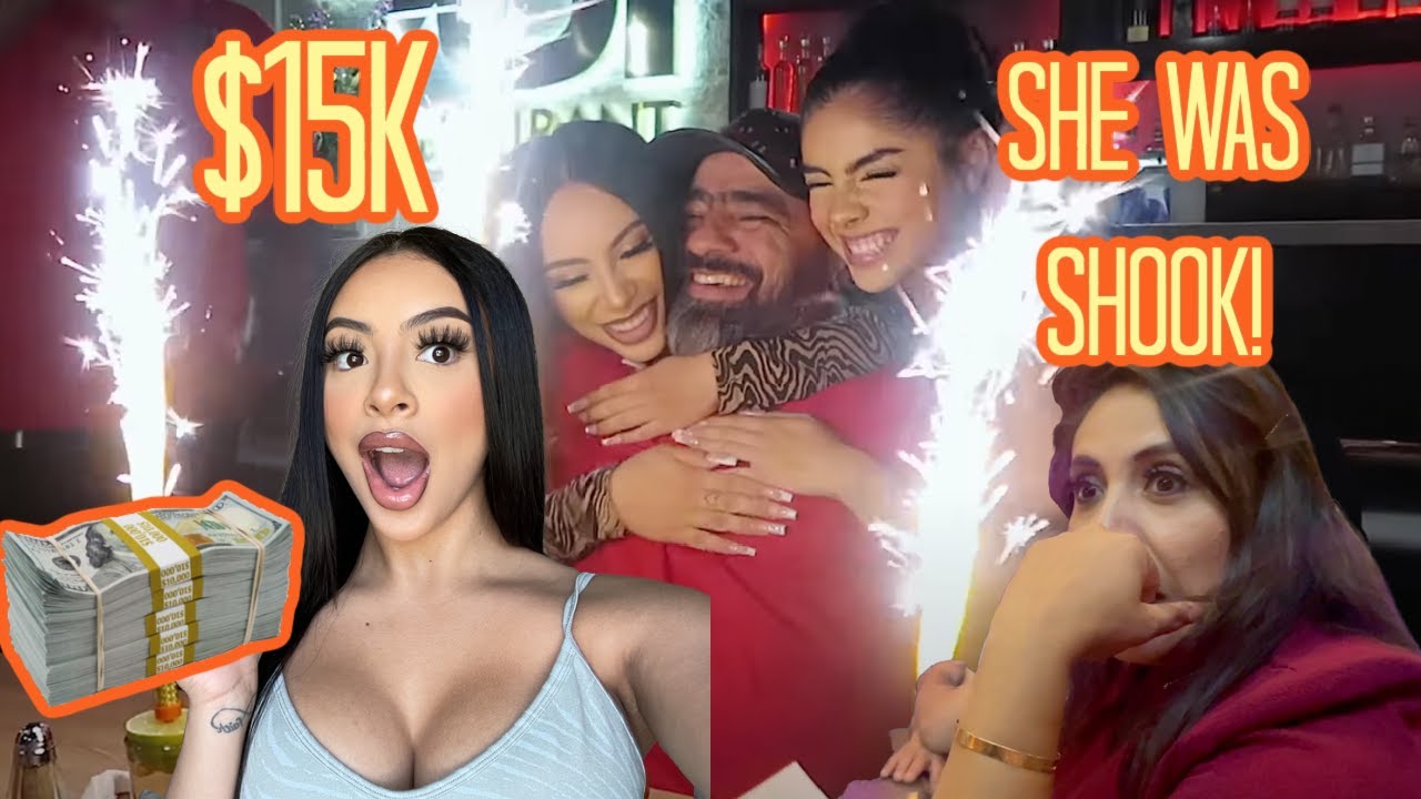 SURPRISING MY PARENTS WITH $15K!!