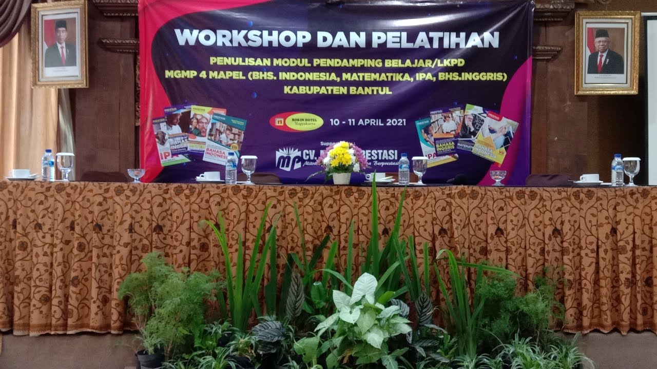 Workshop & Pelatihan Penulisan Modul MGMP